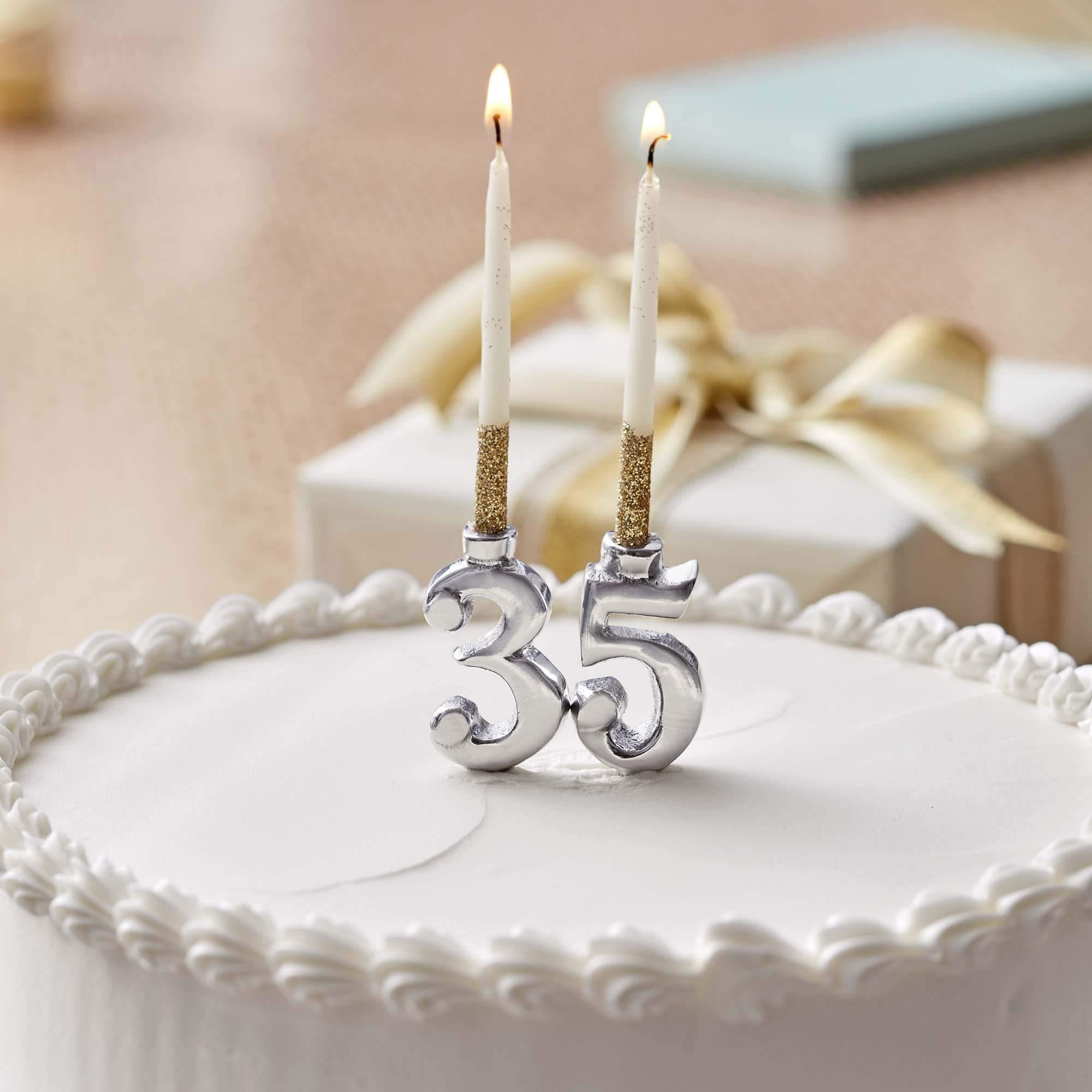 NUMBER CANDLE HOLDER SET - Fab Vila