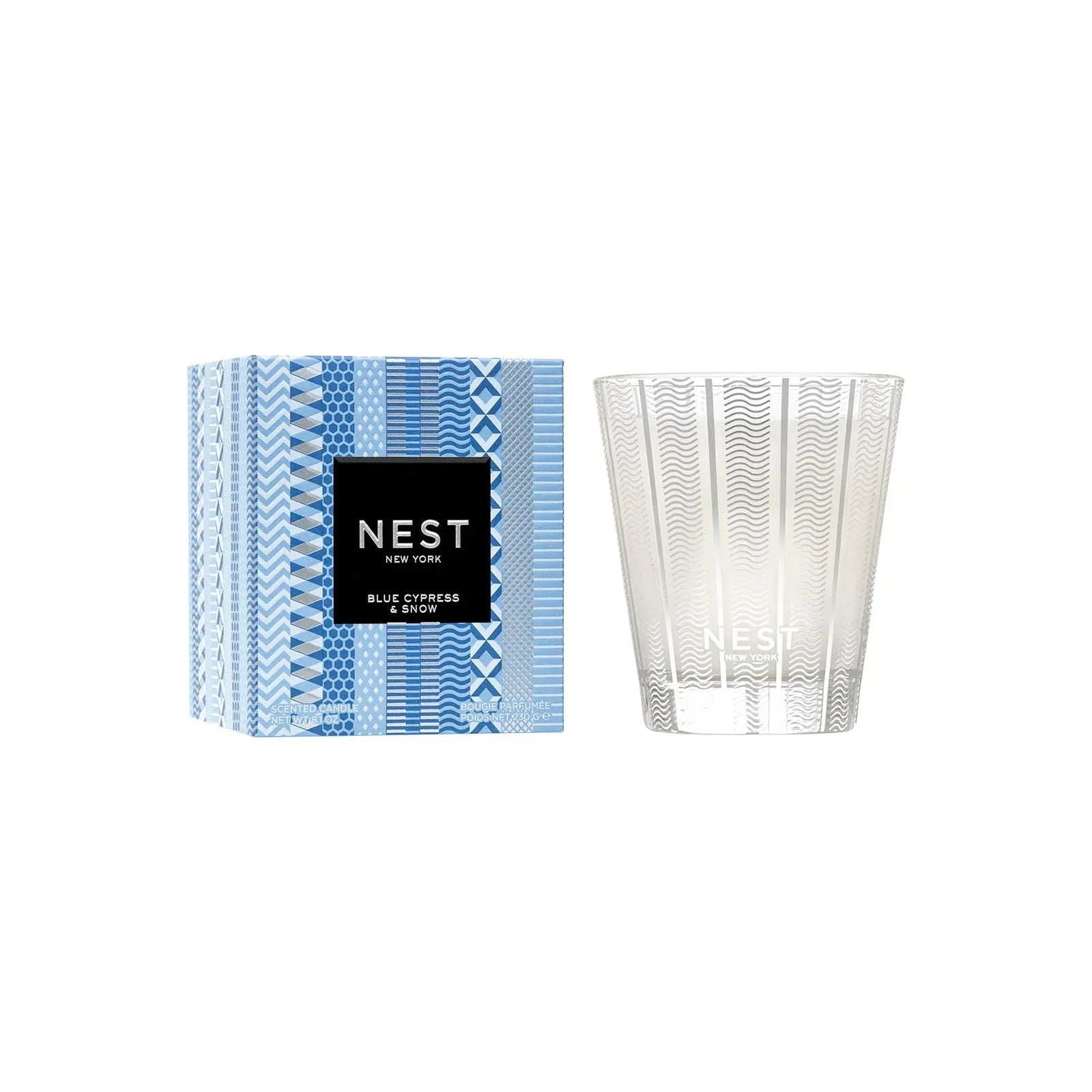 NEST Blue Cypress & Snow Classic Candle
