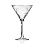 School of Fish Martini  -Set of 4 Glasses - Fab Vila