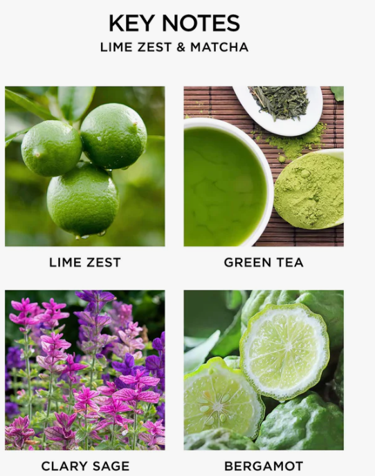 Lime Zest & Matcha Candle