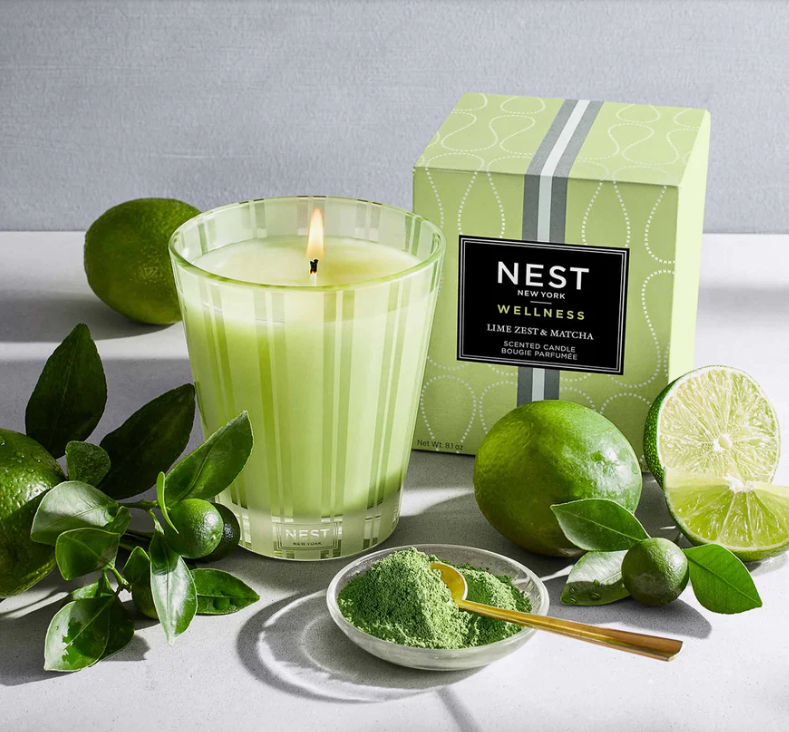 Lime Zest & Matcha Candle