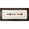 Nautical Signal Flag Framed Art - Fab Vila