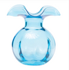 Hibiscus Glass Aqua Medium Vase