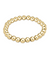 Classic gold 7mm bead bracelet