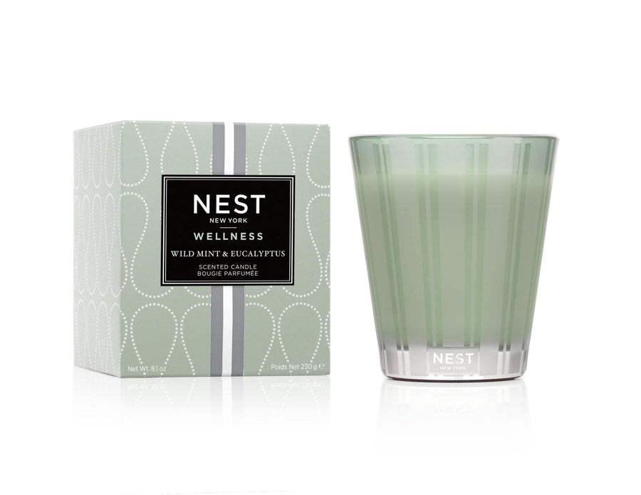 Wild Mint & Eucalyptus Candle - Fab Vila