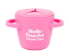 Happy Snacker - Snack Cup for Toddlers - Spill Proof Snack Container