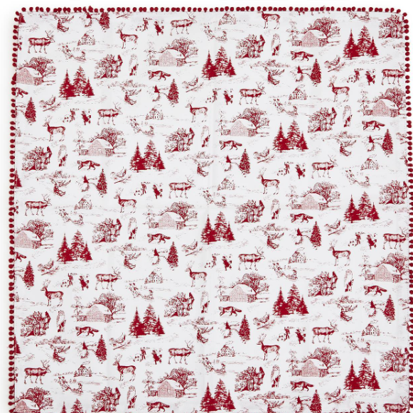 Winter Toile S/4 Napkins