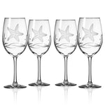 Starfish Wine  - Set of 4 Glasses - Fab Vila