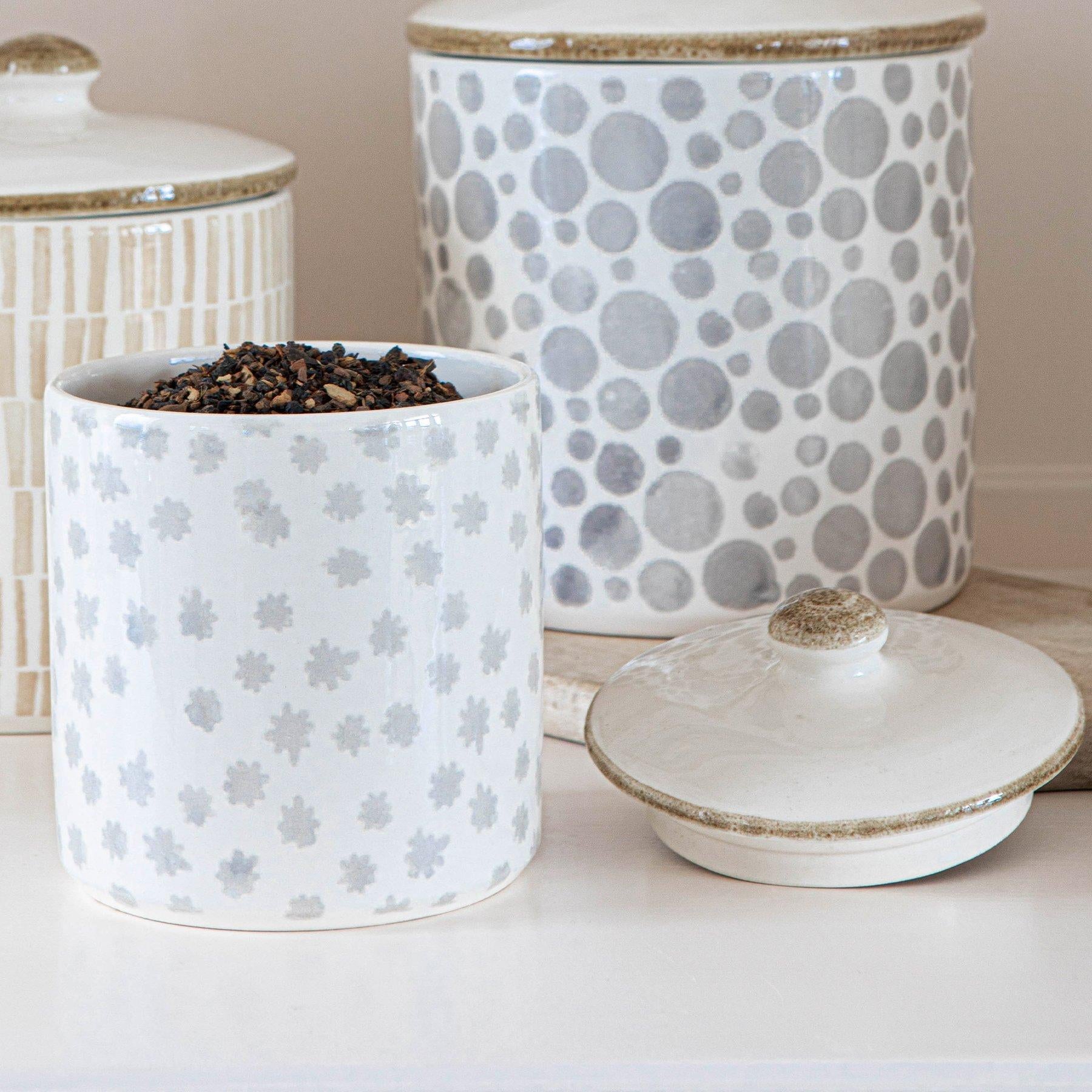 Earth Bamboo Medium Canister - Fab Vila