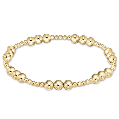 Shop E Newton Classic Joy Pattern Bead Bracelet in 4mm, 5mm, or 6mm - Add Joy to Your Outfit