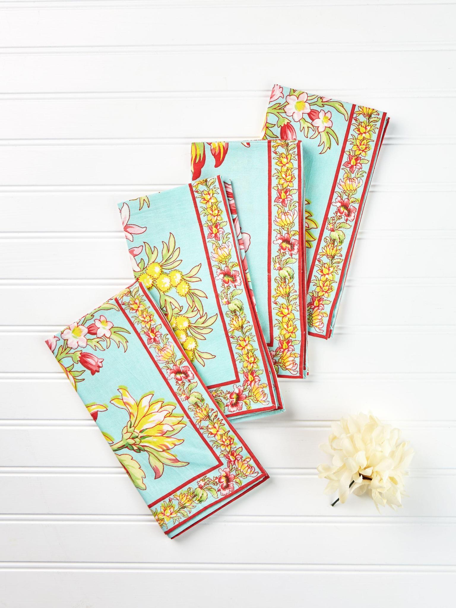 Dahlia Days Napkin Set - Fab Vila