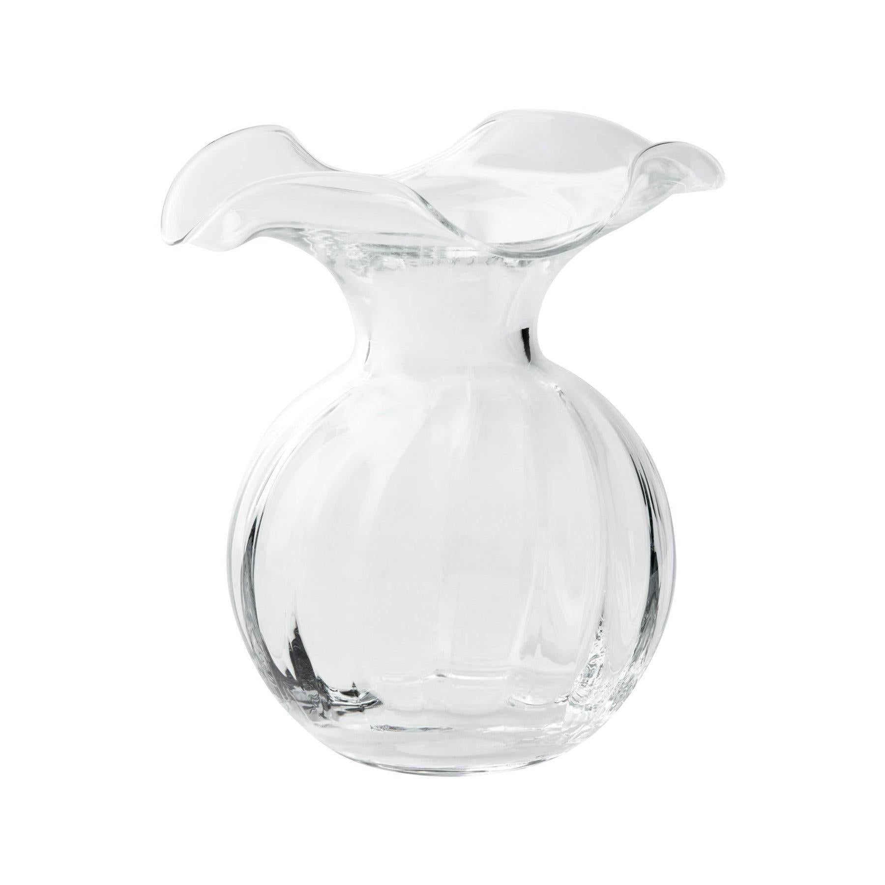 Hibiscus Fluted Vase- small - Fab Vila