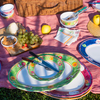 Melamine Campagna Gallina Salad Plate by Vietri for your outdoor dining