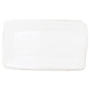 Melamine Lastra white Rectangular Platter